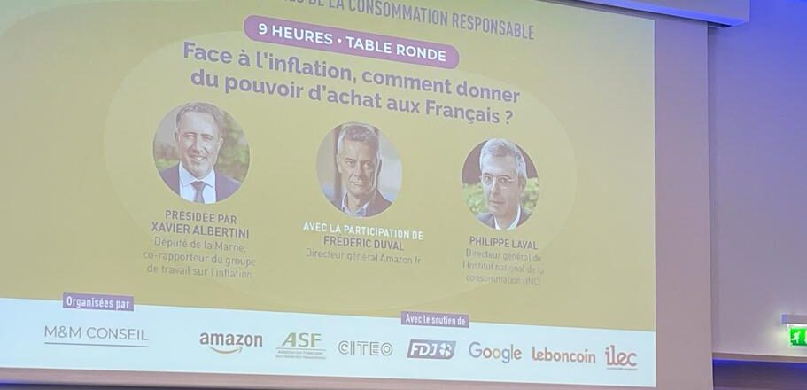 Rencontres de la Consommation Responsable : « Face à l’inflation, comment donner du pouvoir d’achat aux Français ? »